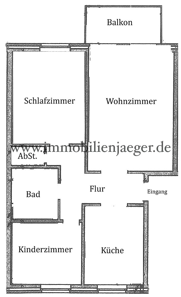 Beim Moorbektal - Feuerwehrmuseum - gepflegte Wohnung mit Balkon - große Küche - Tiefgarage möglich - Photo 1