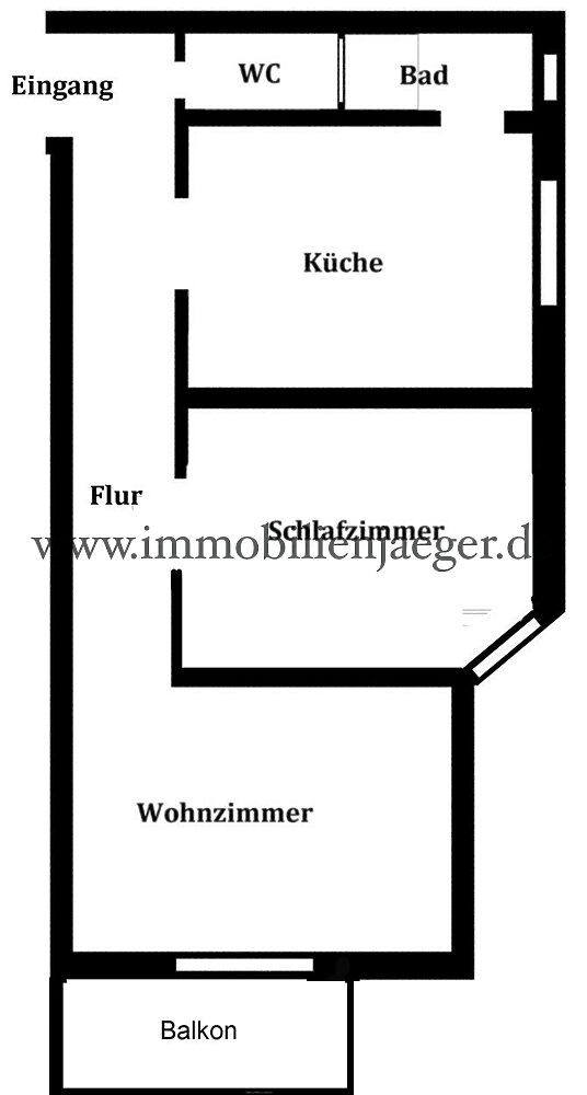 Eppendorf Nähe UKE - Kegelhofstraße - Modernisierter Altbau mit Balkon - Gartenlage - Holzdielen - Photo 1