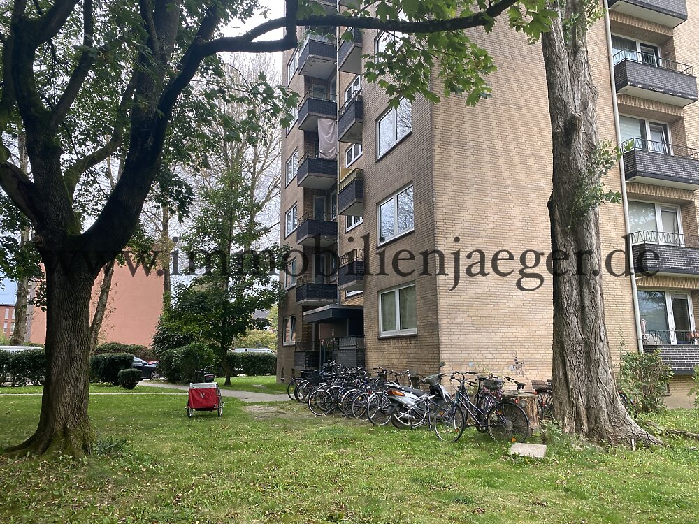 Bramfeld Nähe OTTO-Zentrale -Hochhaus- modernisierte 1-Zimmer-Studio mit Balkon -Hochparterre- frei - Photo 1