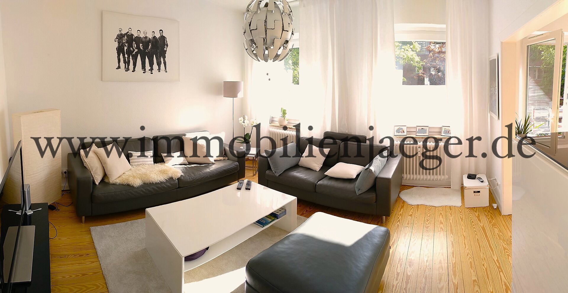 Zw. Stadtparkt und Mühlenkamp - helle Wohnung mit Balkon und Holzdielen- ruhige Lage - sofort - Foto 2