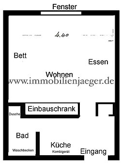 Grundrisss DG Mitte