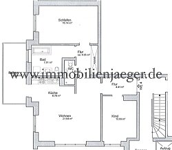 Grundriss 1.OG links - Whg 4