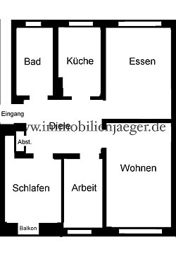 Grundriss Dachgeschoss links