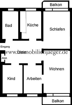Grundriss 1.OG links